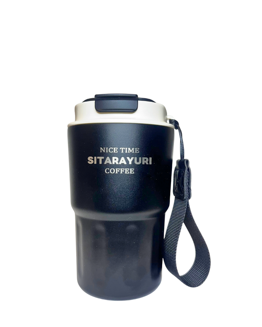 Sitarayuri insulated travel coffee mug