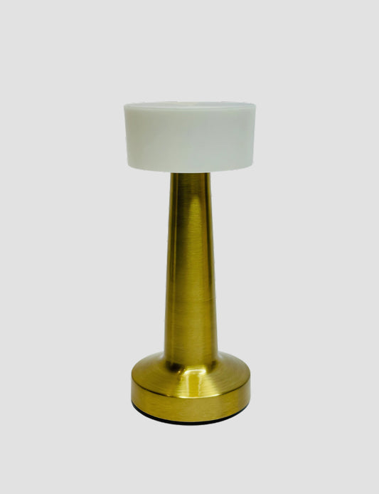 Decorative LED Table Lamp, Dimmable with Eye Protection, Rechargeable by USB, suitable for dining, desk, home and party use