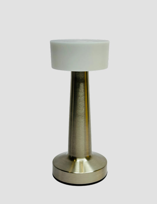 Decorative LED Table Lamp, Dimmable with Eye Protection, Rechargeable by USB, suitable for dining, desk, home and party use