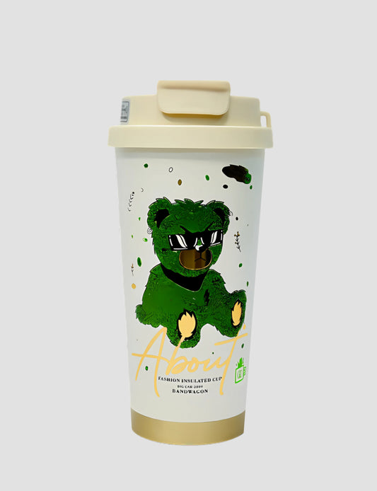 520 ml Teddy Thermos Flask | Double-wall Vacuum insulated , Leakproof , Portable